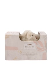 Totes Natural Ladies Novelty Full Back Slippers - Image 5 of 5