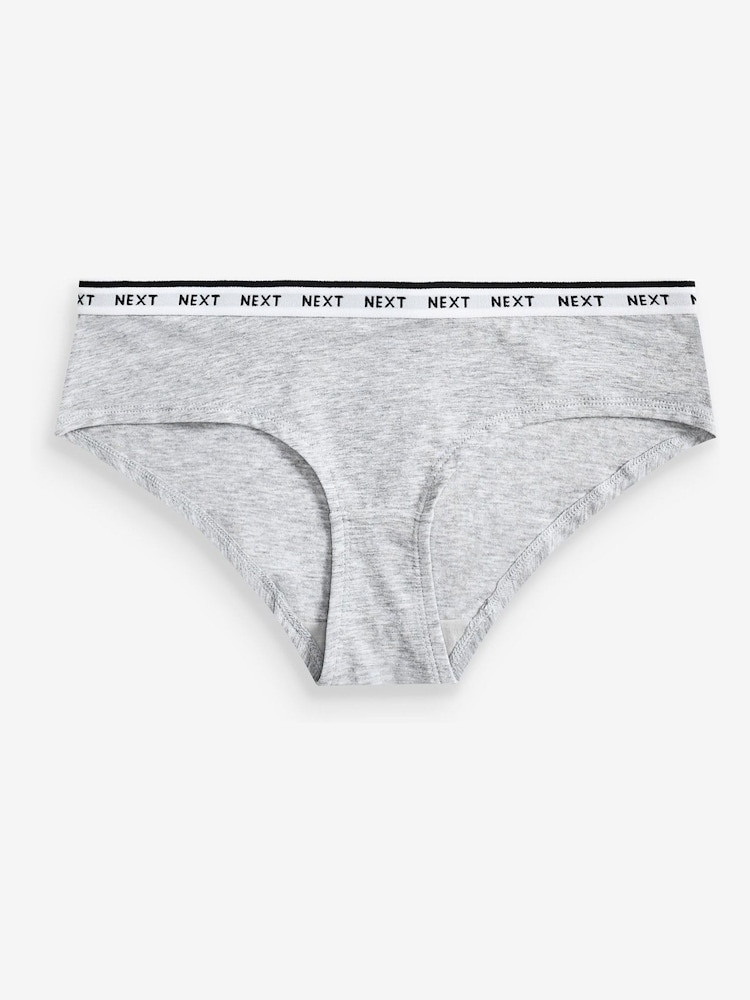 Monochrome Short Logo Knickers 7 Pack - Image 8 of 9