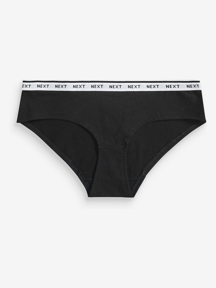 Monochrome Short Logo Knickers 7 Pack - Image 9 of 9