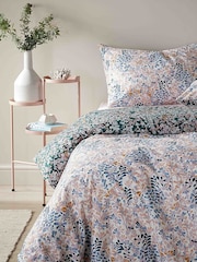 Vantona Blue Ditsy Floral Duvet Cover and Pillowcase Set - Image 1 of 4