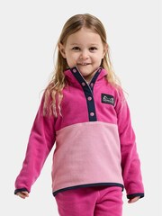 Didriksons Light Pink Monte Half Button Fleece - Image 1 of 5