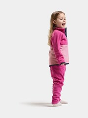 Didriksons Light Pink Monte Half Button Fleece - Image 3 of 5