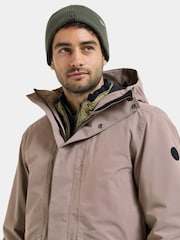 Didriksons Brown Kenny Waterproof Coat - Image 5 of 6