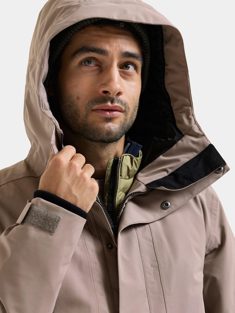 Didriksons Brown Kenny Waterproof Coat - Image 6 of 6 Didriksons Brown Kenny Waterproof Coat - Image 6 of 6