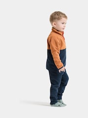 Didriksons Brown Monte Half Button Fleece - Image 2 of 5