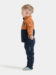 Didriksons Brown Monte Half Button Fleece - Image 3 of 5