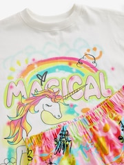 Graffiti Butterfly Short Pyjamas 2 Pack (3-16yrs) - Image 8 of 10