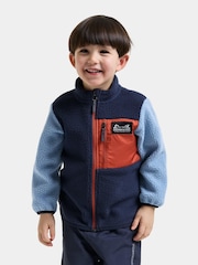 Didriksons Blue Anten Kids Full-Zip Fleece - Image 1 of 5