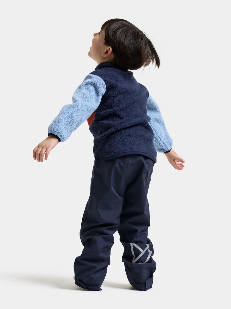 Didriksons Blue Anten Kids Full-Zip Fleece - Image 2 of 5