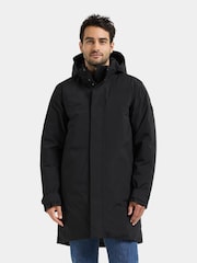 Didriksons Black Hektor Waterproof Coat - Image 1 of 6