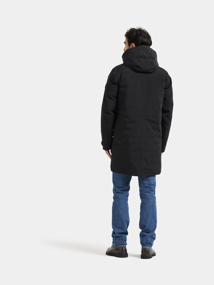 Didriksons Black Hektor Waterproof Coat - Image 2 of 6 Didriksons Black Hektor Waterproof Coat - Image 2 of 6