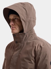 Didriksons Brown Hektor Waterproof Coat - Image 4 of 6