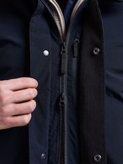 Didriksons Blue Hektor Waterproof Coat - Image 6 of 6