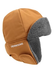 Didriksons Brown Biggles Waterproof Hat - Image 1 of 1