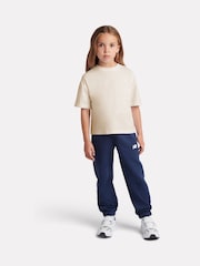 New Balance Cream Jersey Small Logo T-Shirt - Image 5 of 8
