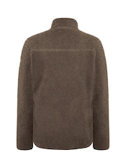 Didriksons Brown Peter Mens Fullz-Zip Fleece - Image 2 of 2