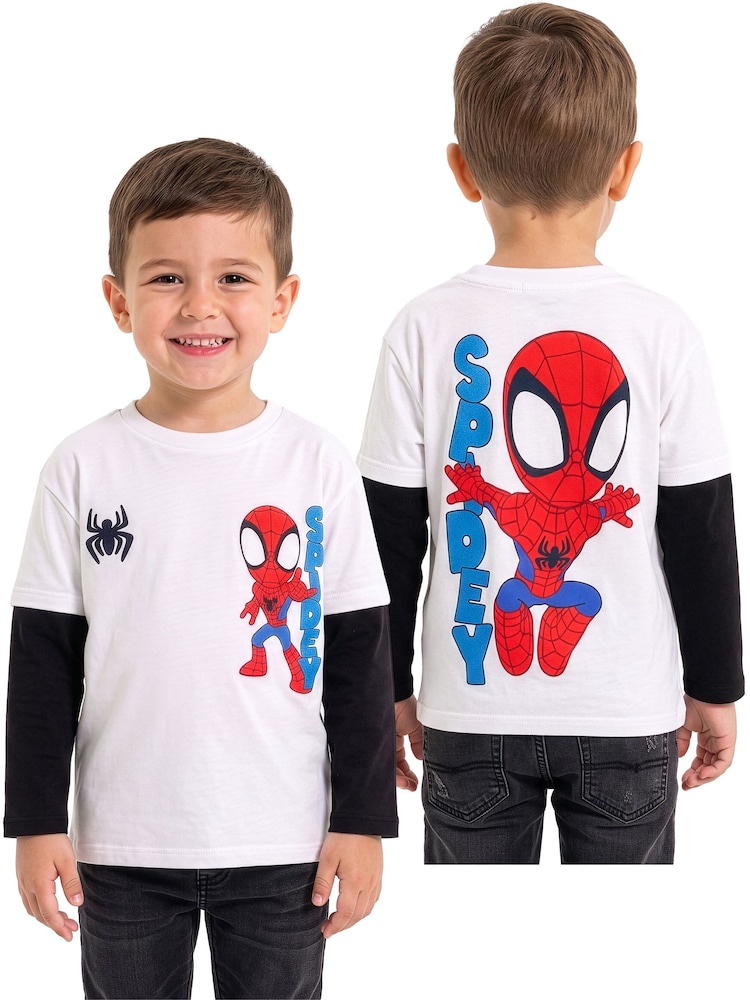 Hahmo Marvel Spidey and his Amazing Friends - pitkähihainen paita - Kuva 2 / 8