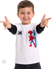 Hahmo Marvel Spidey and his Amazing Friends - pitkähihainen paita - Kuva 3 / 8