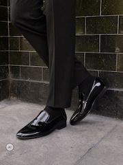 Novo Black NINO Patent Slip On Smart Loafer - Image 1 of 1