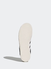 adidas Originals Black/White Junior Gazelle Trainers - Image 13 of 13