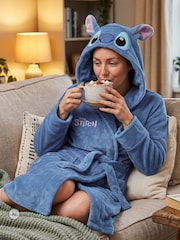 Bata muy suave de Lilo & Stitch de Disney con orejas en 3D de Character - Imagen 6 de 9