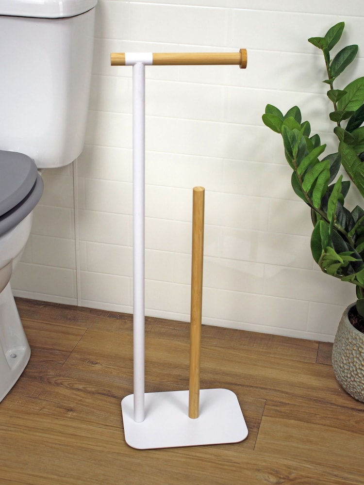 Showerdrape Sonata Suporte para rolo de papel higiênico e papel reserva - Imagem 1 de 2