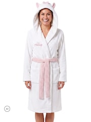Character White Disney Aristocats Marie Fleece Dressing Gown - Image 2 of 9