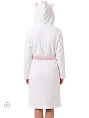 Character White Disney Aristocats Marie Fleece Dressing Gown - Image 3 of 9