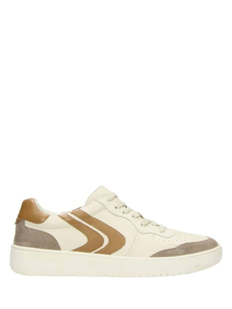 Novo Brown RILEY Leather Lace Up Trainers - Image 2 of 4 Novo Brown RILEY Leather Lace Up Trainers - Image 2 of 4