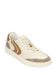 Novo Brown RILEY Leather Lace Up Trainers - Image 3 of 4