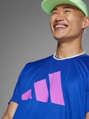 adidas Blue Run It T-Shirt - Image 5 of 14