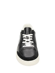 Novo Black RILEY Leather Lace Up Trainers - Image 4 of 4