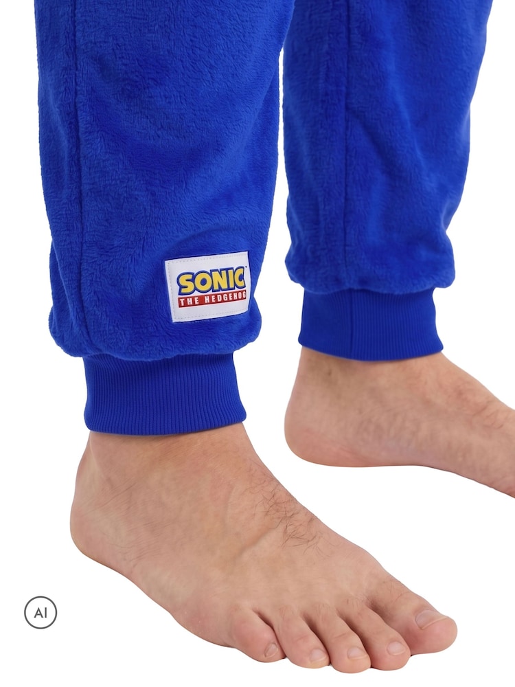 Forro polar de Sonic The Hedgehog con orejas en 3D en la capucha de Character - Imagen 10 de 10