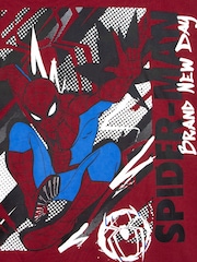 Character Red Marvel Spiderman Joggers and Hoodie Clothing Co ord Set - Image 8 of 9