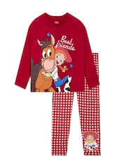 Character טייץ וחולצה עם כיתוב Best Friends ודמויות Jessie ו-Bullseye מ-Toy Story של Disney - תמונה 1 מתוך 11