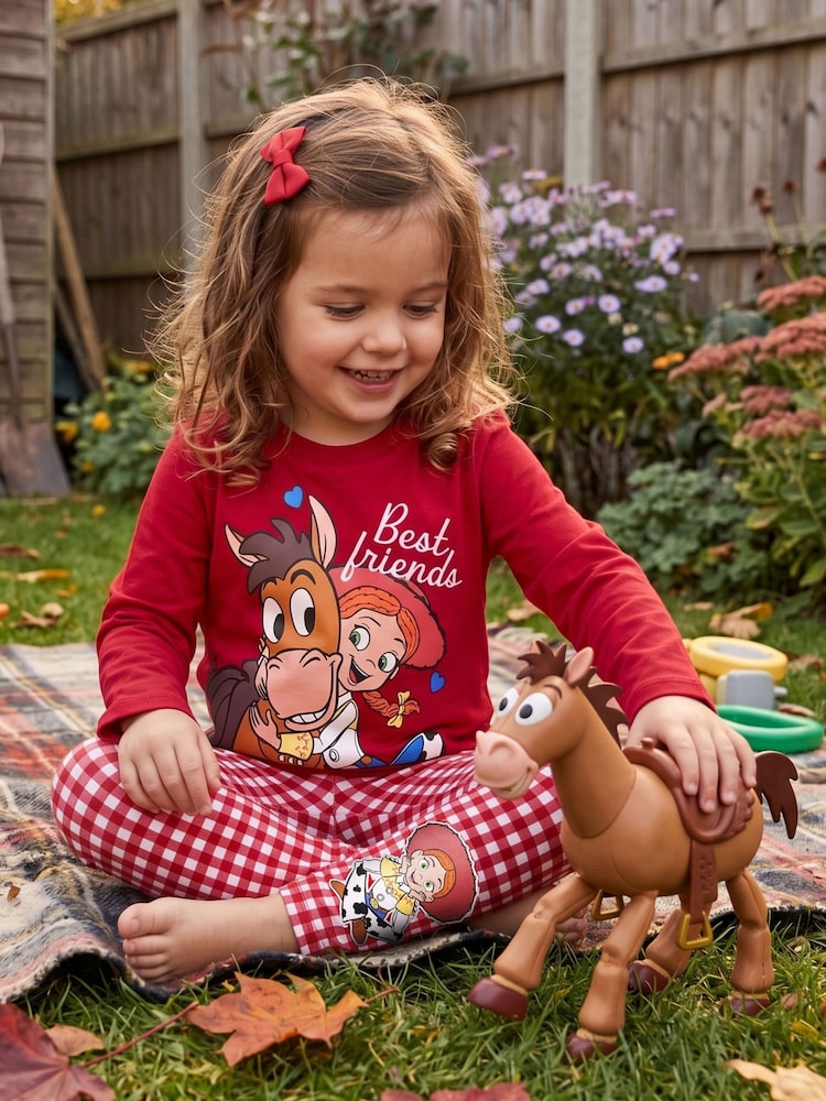 Character טייץ וחולצה עם כיתוב Best Friends ודמויות Jessie ו-Bullseye מ-Toy Story של Disney - תמונה 2 מתוך 11 Character טייץ וחולצה עם כיתוב Best Friends ודמויות Jessie ו-Bullseye מ-Toy Story של Disney - תמונה 2 מתוך 11