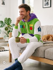 Character White Disney Toy Story Novelty Fleece Onesie - Image 6 of 8