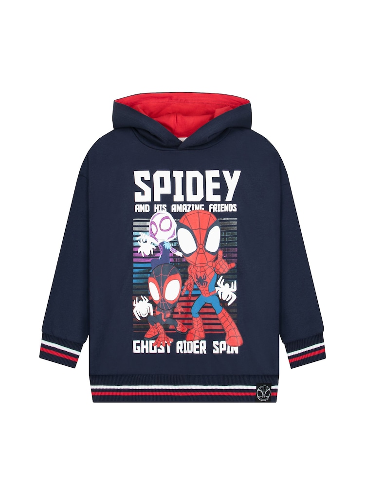 Character Blue Marvel  Ghost Spider Spin and Spidey Hoodie - Image 1 of 9
