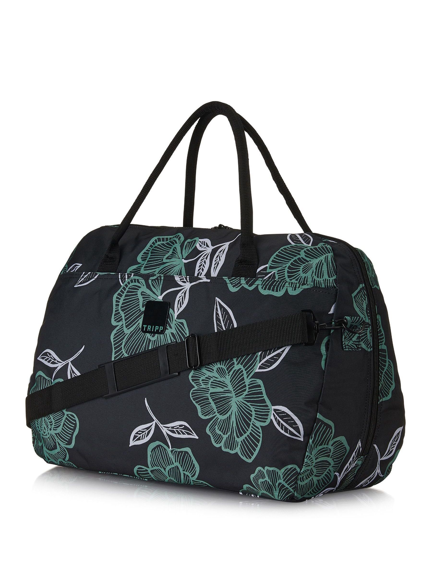 Buy Tripp Slate Sea Green Bloom Large Holdall from Next Luxembourg