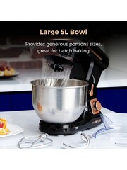 Tower Black 1000W Rose Gold Stand Mixer - Image 14 of 16