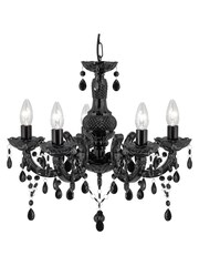 Searchlight Black Lillie Black 8Lt Pendant Ceiling Light - Image 2 of 3