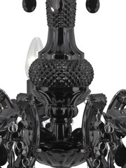 Searchlight Black Lillie Black 8Lt Pendant Ceiling Light - Image 3 of 3