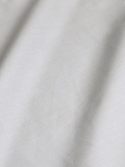 Grey Easy Care Polycotton Plain Duvet Cover and Pillowcase Set - Image 5 of 7
