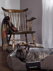 Scruffs® Grey Washable Large Breed Chester Dog Bed - Image 1 of 1