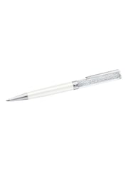 Swarovski White Crystalline Ballpoint Pen Lacquered, Chrome Plated - Image 1 of 1