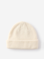Crema - Conjunto de gorro de punto grueso y bufanda ancha de Cotton On - Imagen 3 de 3