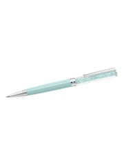 Swarovski Green Crystalline Ballpoint Pen Lacquered, Chrome Plated - Image 1 of 1