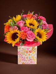 Lucy Tiffney Sunflower Hatbox - Image 1 of 1