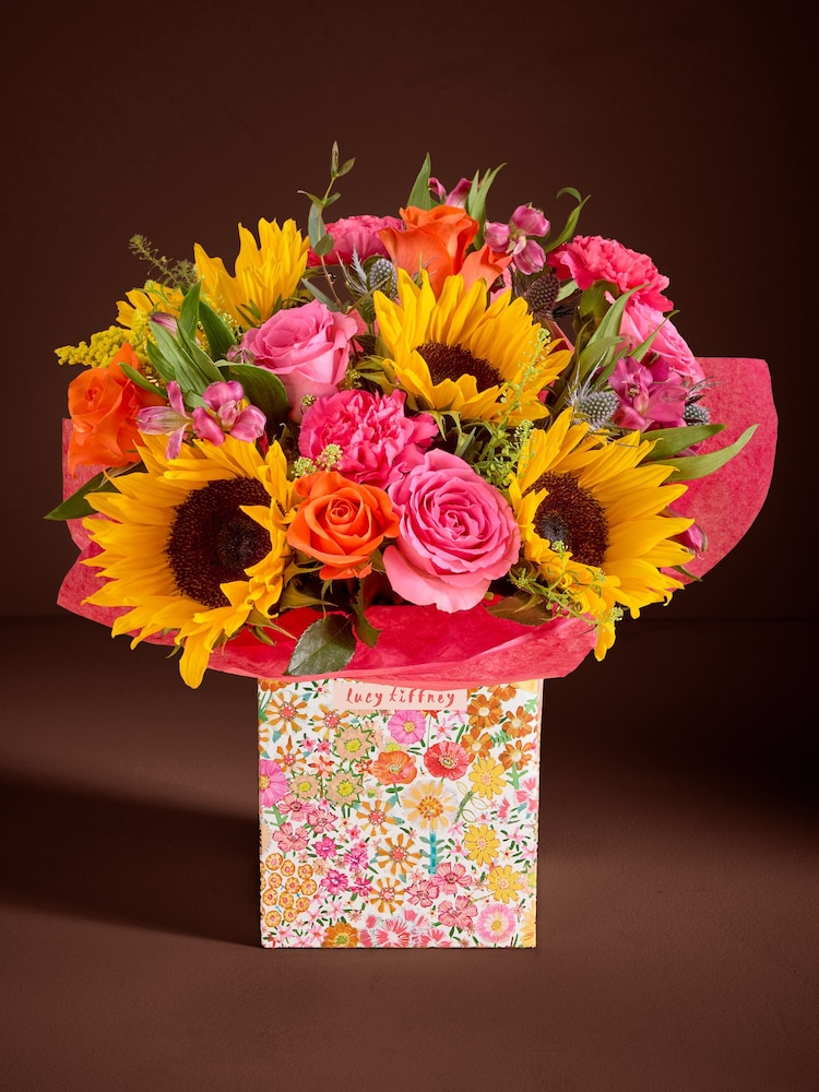Lucy Tiffney Sunflower Hatbox - Image 1 of 1