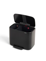 Brabantia Matt Black Bo 11 Plus 23L Pedal Bin - Image 4 of 5